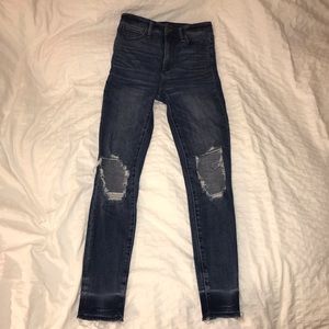 Abercrombie high rise jeans